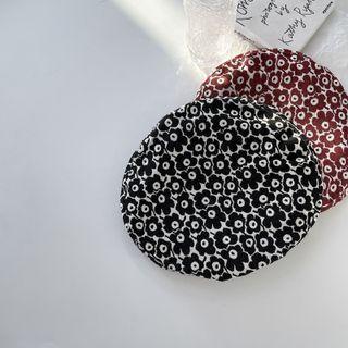 Floral Beret Hat