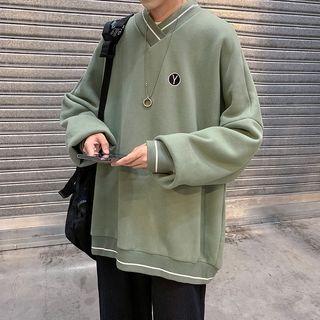 Loose-fit V-neck Pullover