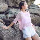 Short Sleeve Mesh T-shirt
