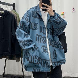 Long Sleeve Lettering Jacket