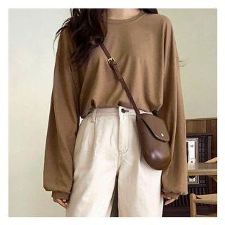 Crew-neck Loose-fit Pullover