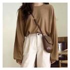 Crew-neck Loose-fit Pullover