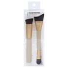 Set Of 2: Makeup Brush Set Of 2 - Pvc - Off-white - One Size