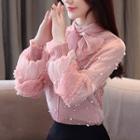 Lace Beaded Shirt
