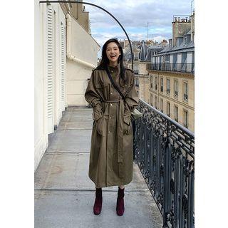 Maxi Military Coat & Sash