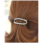Rhinestone-embellish Hair Clamp