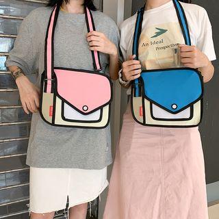 Cartoon Print Lightweight Crossbody Bag