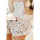 Frill-hem Wrap Skort