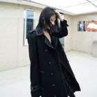 Color-block Cargo Coat