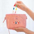 Embroidered Mini Crossbody Bag