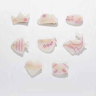 Animal Hair Clip (various Designs)