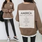 America Letter Sweatshirt