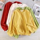 Pouch Pocket Sweatshirt