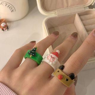 Christmas Pvc Ring (various Designs)