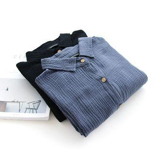Textured Long Shirt