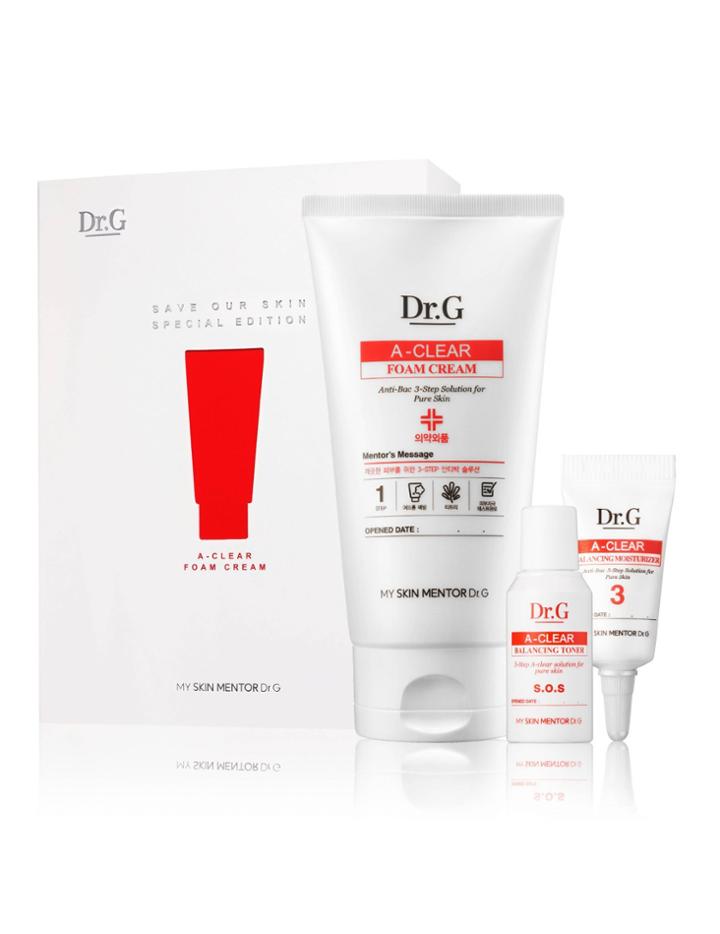 Dr.g - A-clear Foam Cream Set 3 Pcs
