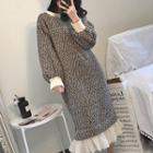 Midi Pullover Dress Khaki - One Size