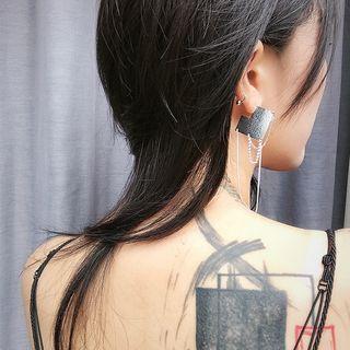 Alloy Chained Earring
