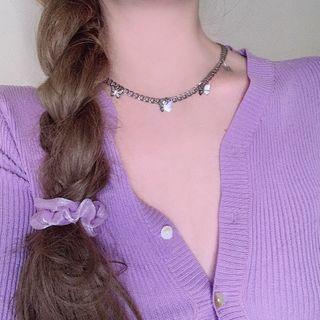Alloy Butterfly Choker