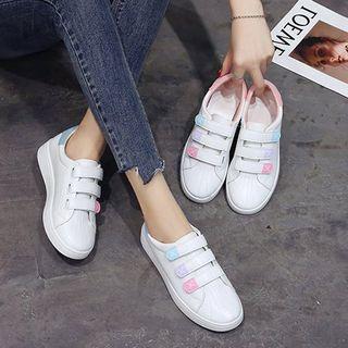Self Adhesive Faux Leather Sneakers