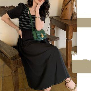 High-waist Maxi Dress