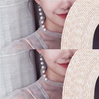 Faux Pearl Earrings/ Clip-on Earrings