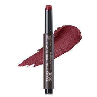 The Saem - Eco Soul Kiss Button Lips Matte (#06 Bitter Chocolate)