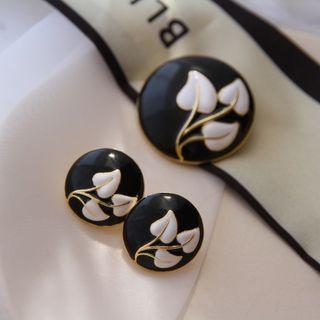 Leaf Alloy Brooch / Earring