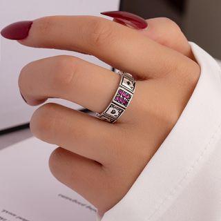 Poker Ring Silver - No.7