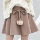 Furry Ball A-line Skirt