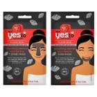 Yes To - Yes To Tomatoes: Detoxifying Charcoal Acne Fighting Mask (chin + T-zone) Set Of 2 (1pc Each)