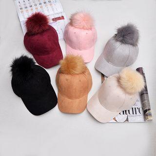 Pompom-accnet Cap