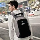 Two-tone Oxford Backpack