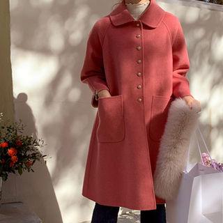 Single-breasted Slit-back Coat
