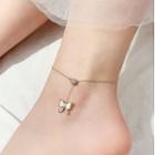 Shell Butterfly Anklet As Shown In Figure - One Size