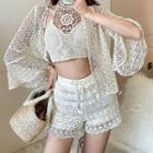Crochet Lace Bikini / Shorts / Cover-up / Set