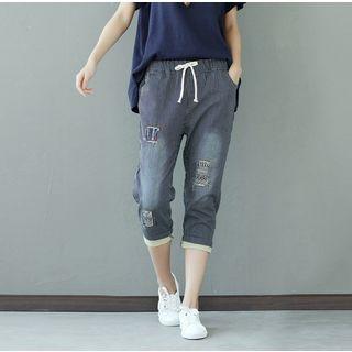 Capri Straight Fit Jeans