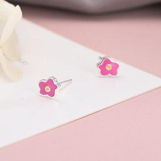 Flower Stud Earring 1 Pair - Es791 - One Size