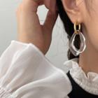 Acrylic Alloy Dangle Earring 1 Pair - Transparent - One Size