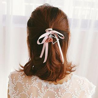 Ribbon Accent Hair Tie