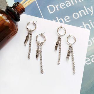 Leaf Chain Earring