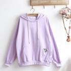 Cat Embroidery Hoodie