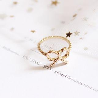 Bow Ring Gold - One Size