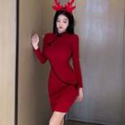 Sheath Plain Qipao