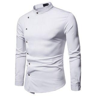 Asymmetrical Button Shirt