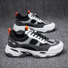 Reflective Color Panel Athletic Sneakers