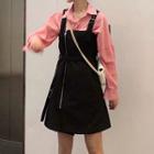 Zip A-line Jumper Dress