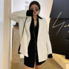 Polo-neck Zip Jacket