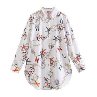 Sea Star Print Shirt