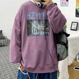Street Print Sweatshirt